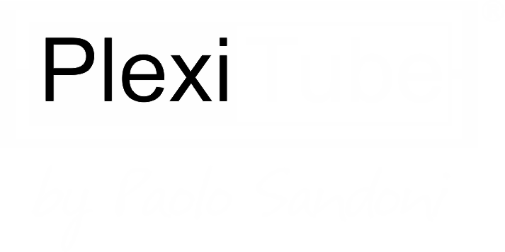 Logo plexitube white